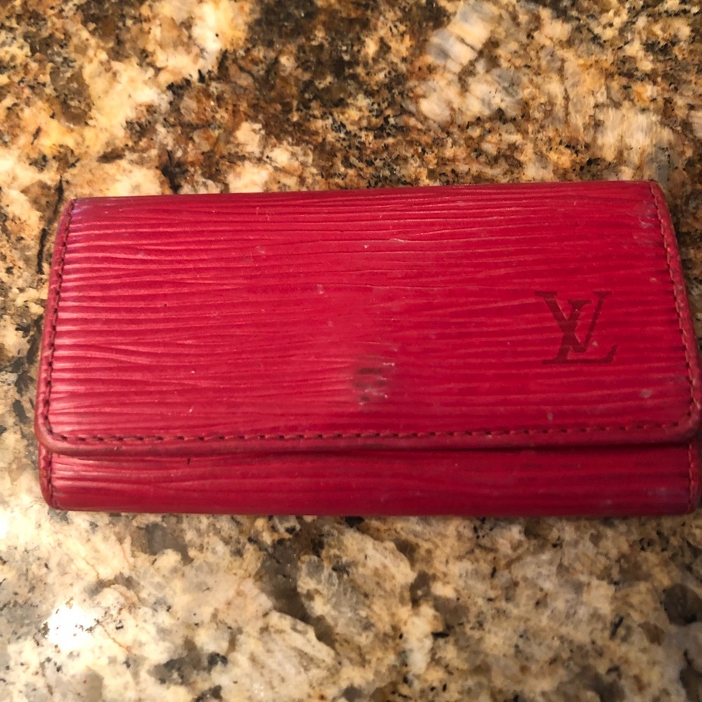 Louis Vuitton Epi Key Case